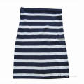 Ladies' Knit Sweater Skirt with Stripes